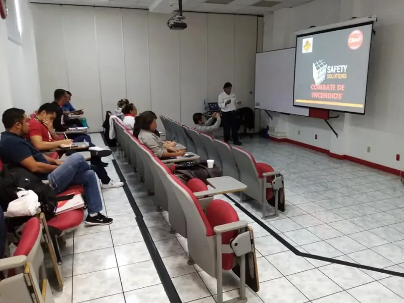 Capacitación combate de incendios