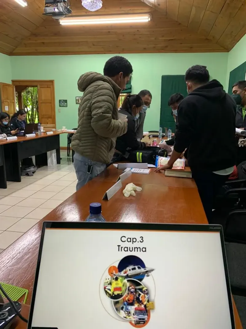 Capacitación en manejo de trauma
